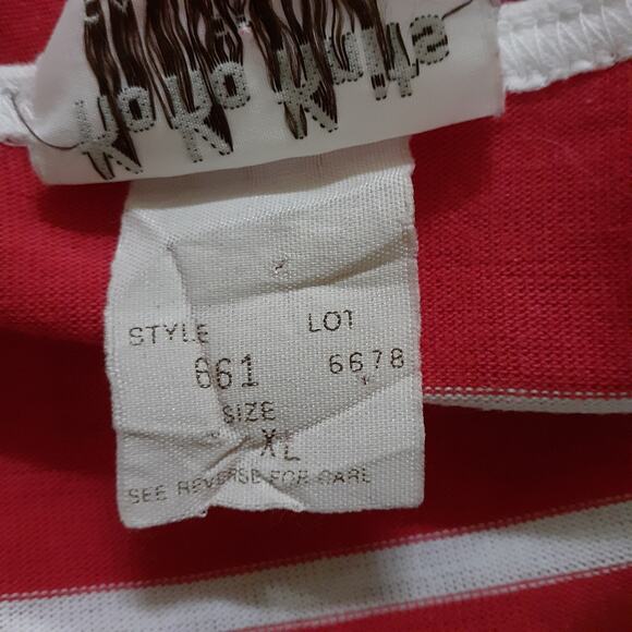 Vintage 70's Ko Ko Knits of California Pullover Short Sleeve XL Shirt Top - Picture 5 of 5